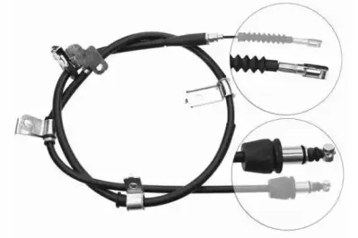 Трос, стояночная тормозная система NIPPARTS купить