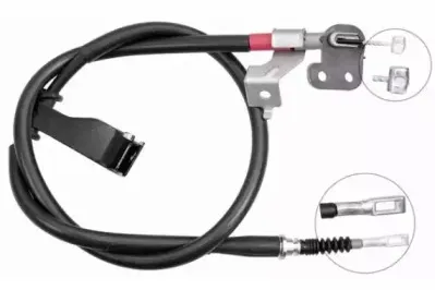 Трос, стояночная тормозная система NIPPARTS купить