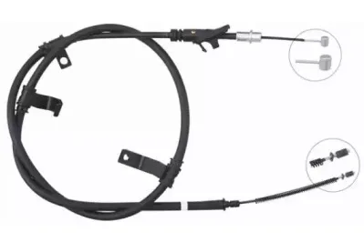 Трос, стояночная тормозная система NIPPARTS купить