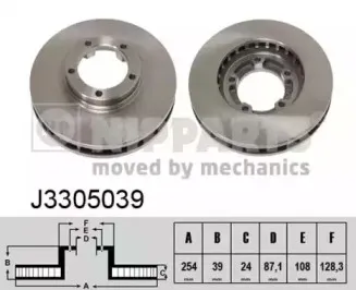 Тормозной диск NIPPARTS купить