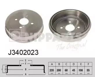 Тормозной барабан NIPPARTS купить