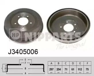 Тормозной барабан NIPPARTS купить