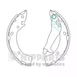 Комплект тормозных колодок NIPPARTS купить
