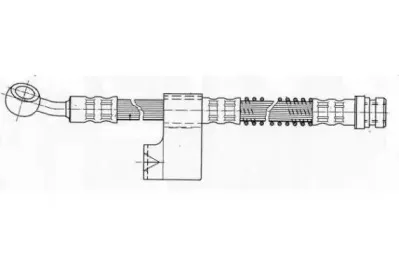 Тормозной шланг NIPPARTS купить