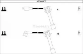 Комплект проводов зажигания NIPPARTS купить