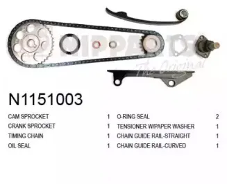 Комплект цели привода распредвала NIPPARTS купить