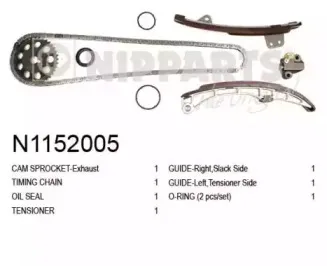 Комплект цели привода распредвала NIPPARTS купить