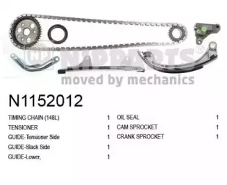 Комплект цели привода распредвала NIPPARTS купить