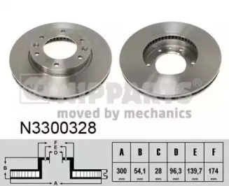 Тормозной диск NIPPARTS купить
