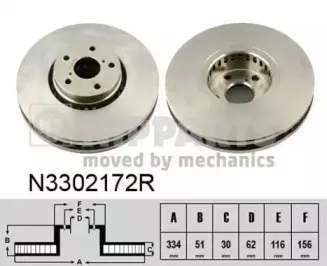 Тормозной диск NIPPARTS купить