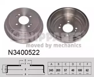 Тормозной барабан NIPPARTS купить