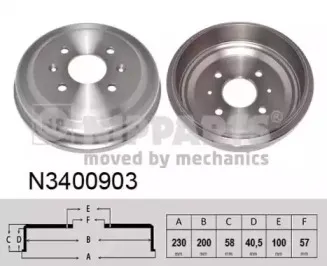 Тормозной барабан NIPPARTS купить