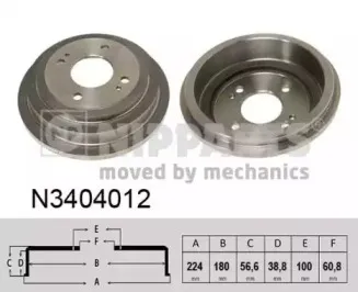 Тормозной барабан NIPPARTS купить