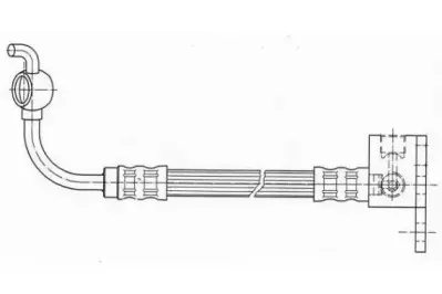 Тормозной шланг NIPPARTS купить