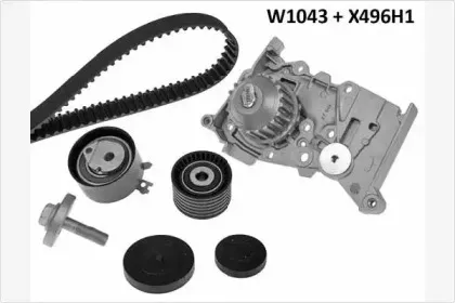 Водяной насос + комплект зубчатого ремня MGA купить