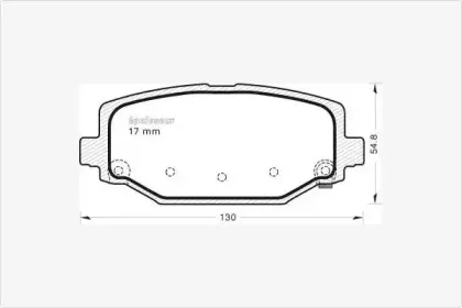 Комплект тормозных колодок, дисковый тормоз MGA купить