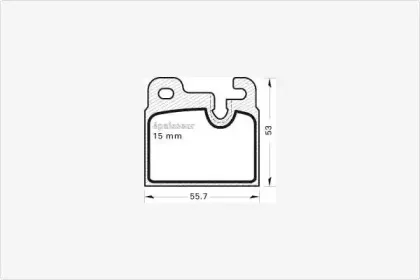 Комплект тормозных колодок, дисковый тормоз MGA купить