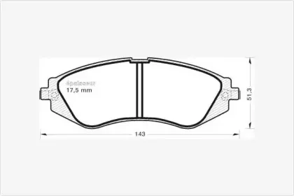 Комплект тормозных колодок, дисковый тормоз MGA купить