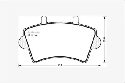 Комплект тормозных колодок, дисковый тормоз MGA купить