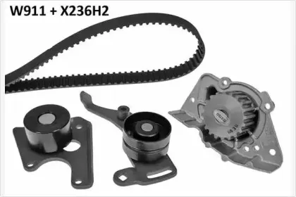 Водяной насос + комплект зубчатого ремня MGA купить