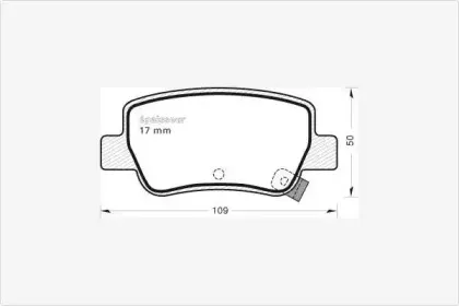 Комплект тормозных колодок, дисковый тормоз MGA купить