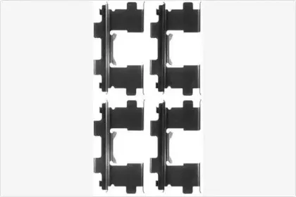 Комплектующие, колодки дискового тормоза MGA купить