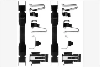 Комплектующие, колодки дискового тормоза MGA купить