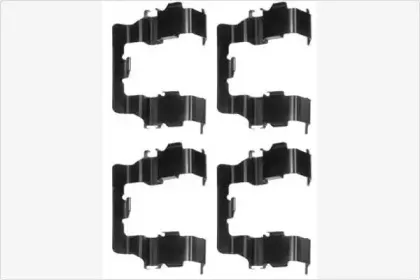 Комплектующие, колодки дискового тормоза MGA купить