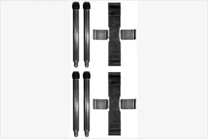 Комплектующие, колодки дискового тормоза MGA купить