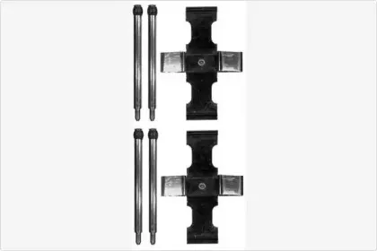 Комплектующие, колодки дискового тормоза MGA купить