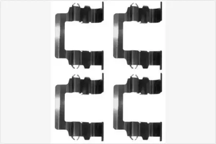 Комплектующие, колодки дискового тормоза MGA купить