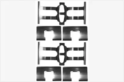 Комплектующие, колодки дискового тормоза MGA купить