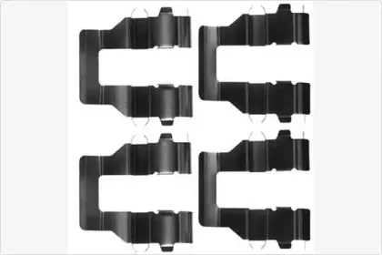 Комплектующие, колодки дискового тормоза MGA купить