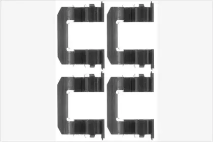 Комплектующие, колодки дискового тормоза MGA купить