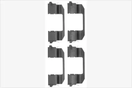 Комплектующие, колодки дискового тормоза MGA купить