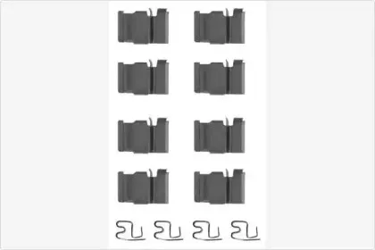 Комплектующие, колодки дискового тормоза MGA купить