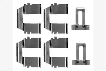 Комплектующие, колодки дискового тормоза MGA купить