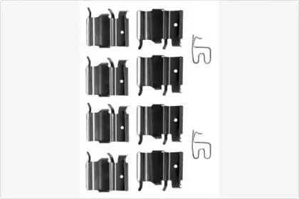 Комплектующие, колодки дискового тормоза MGA купить