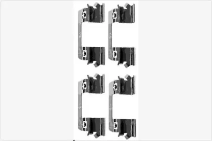 Комплектующие, колодки дискового тормоза MGA купить