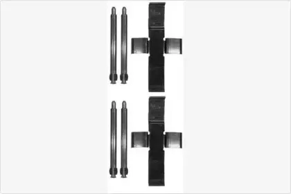 Комплектующие, колодки дискового тормоза MGA купить