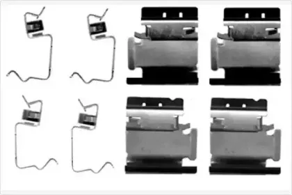 Комплектующие, колодки дискового тормоза MGA купить