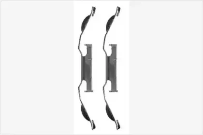 Комплектующие, колодки дискового тормоза MGA купить