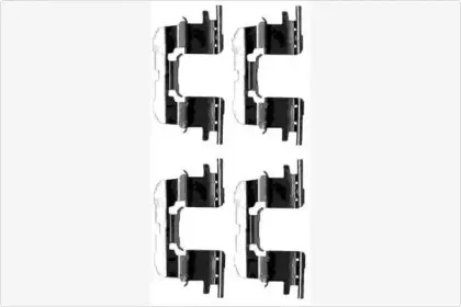 Комплектующие, колодки дискового тормоза MGA купить