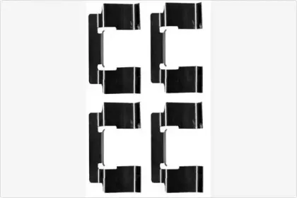 Комплектующие, колодки дискового тормоза MGA купить