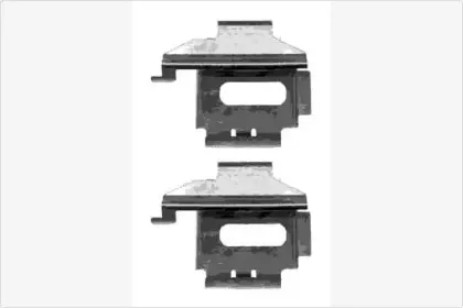 Комплектующие, колодки дискового тормоза MGA купить