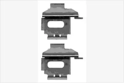 Комплектующие, колодки дискового тормоза MGA купить