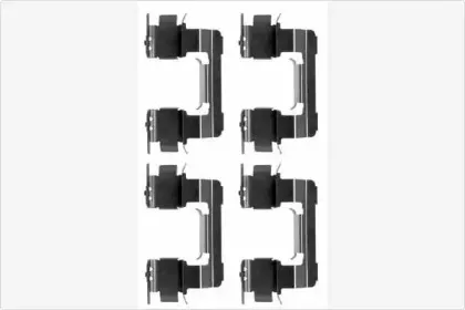 Комплектующие, колодки дискового тормоза MGA купить