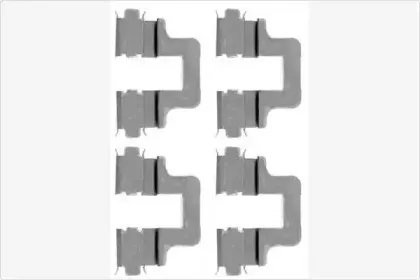 Комплектующие, колодки дискового тормоза MGA купить