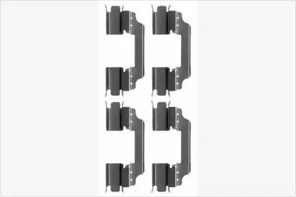 Комплектующие, колодки дискового тормоза MGA купить