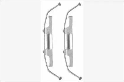 Комплектующие, колодки дискового тормоза MGA купить